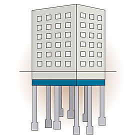 プレサンス レイズ 上本町 杭基礎