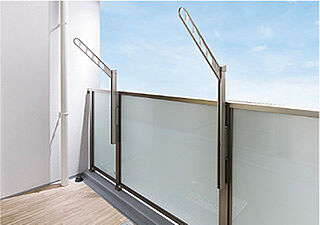 プレサンス ロジェ 向日町 スライド昇降式物干金物