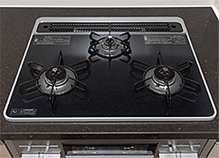 プレサンス ロジェ 長居公園リーフォリア ハイパーガラスコートトップガスコンロ