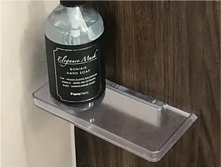 プレサンス ロジェ 星ヶ丘駅前 クリアシェルフ収納