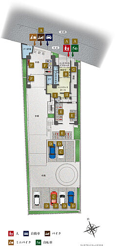 プレサンス ロジェ 星ヶ丘駅前 共用部
