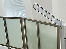 プレサンス ロジェ 名護為又アミュージア スライド昇降式物干金物