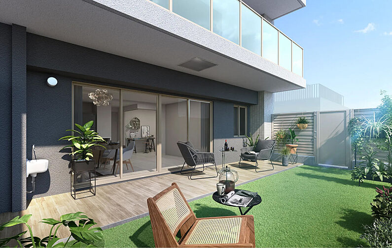 プレサンス ロジェ 武蔵浦和 共用部