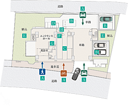 プレサンス ロジェ 京橋 GREEN YARD 共用部