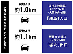 OSAKA MVP Project アクセス図