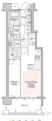 レ・ジェイド横濱桜木町 間取り C