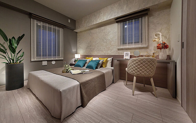 CHIBA STORIES PROJECT・センチュリー本千葉 マスターベッドルーム