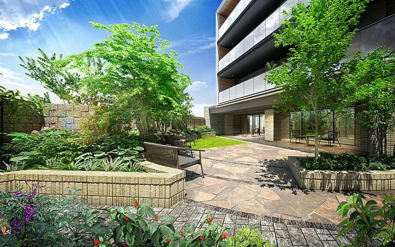 TOKYO WEST GARDEN PROJECT（東京ウエストガーデンPJ） ガーデン完成予想CG