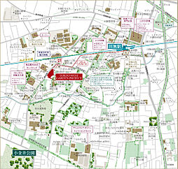 TOKYO WEST GARDEN PROJECT（東京ウエストガーデンPJ） 現地案内図