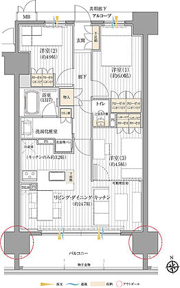 ダイアパレス一宮本町 間取り C