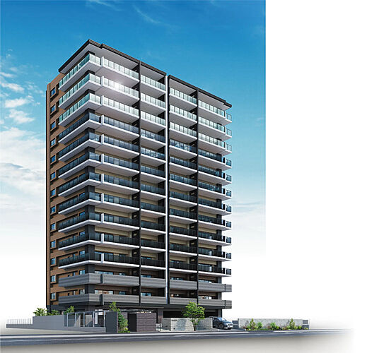 アメイズ人吉ビューテラス 外観完成予想CG