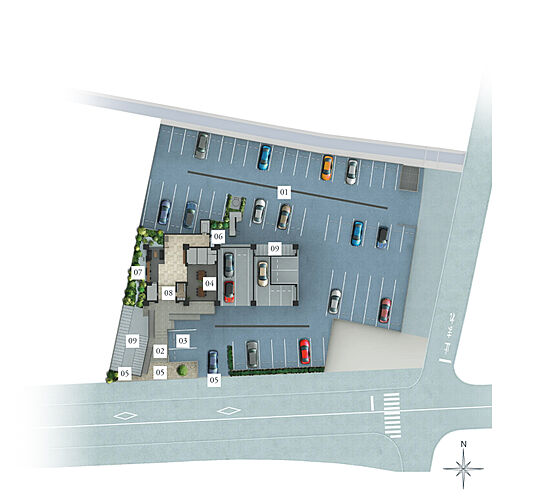 アメイズ人吉ビューテラス バルコニー完成予想CG