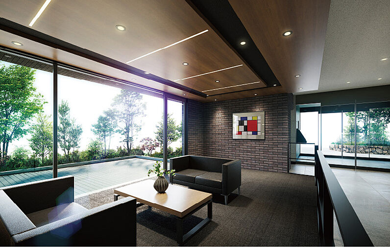 アメイズ亀山ビューテラス 共用部