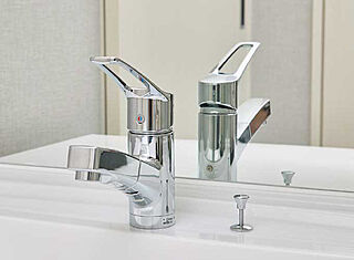 アメイズ武雄の杜 シングルレバー引出し混合水栓