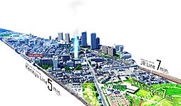 大阪府高槻市北園町375番3（地番）：物件写真／ＪＲ西日本プロパティーズ株式会社