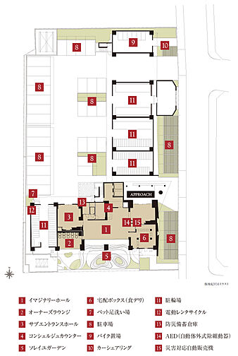 オープンレジデンシア名古屋グランデ 共用部