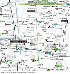 オープンレジデンシア名古屋グランデ 現地案内図