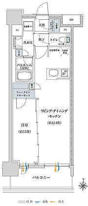 オープンレジデンシア栄 間取り B