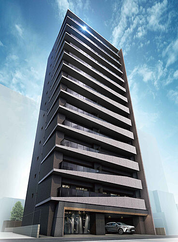 イノバス名駅 外観完成予想CG