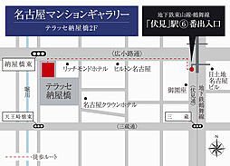 イノバス名駅南コート モデルルーム案内図
