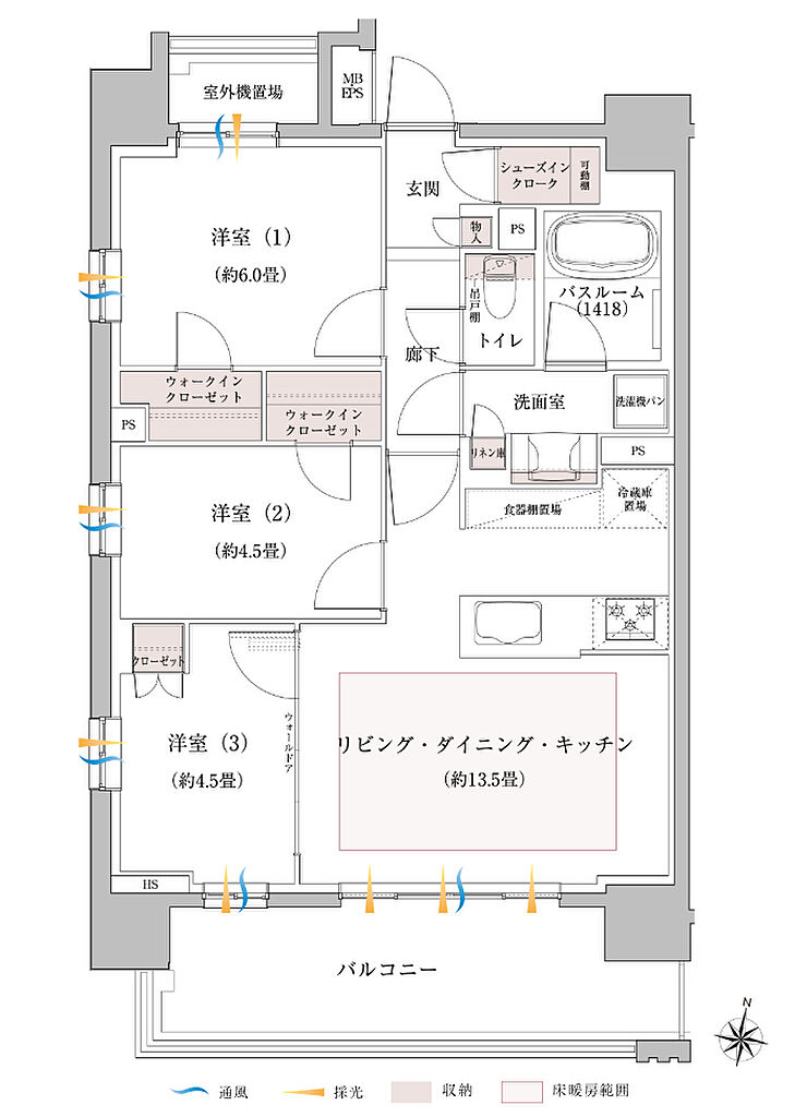イノバス名駅南コート 間取り A