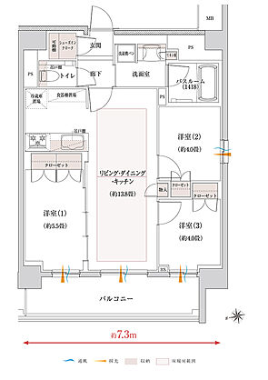 イノバス上前津 間取り F