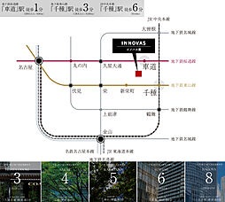 イノバス葵 アクセス図