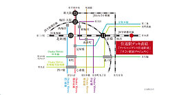 ファインレジデンス住道駅前／すごい駅前プロジェクト アクセス図