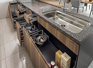 シエリア杉並高井戸 スライド式下部収納