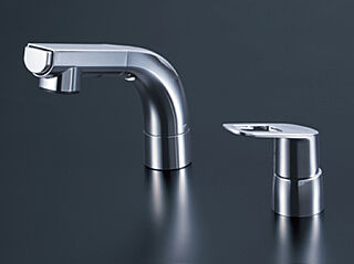 イノバス博多呉服 シングルレバーシャワー水栓（ノズル引出機能付）