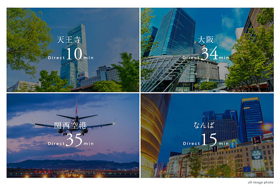 プラネスーペリア三国ヶ丘：交通図