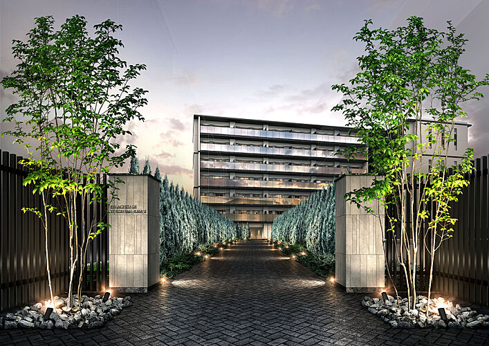 パレステージ横浜鴨居 外観完成予想図