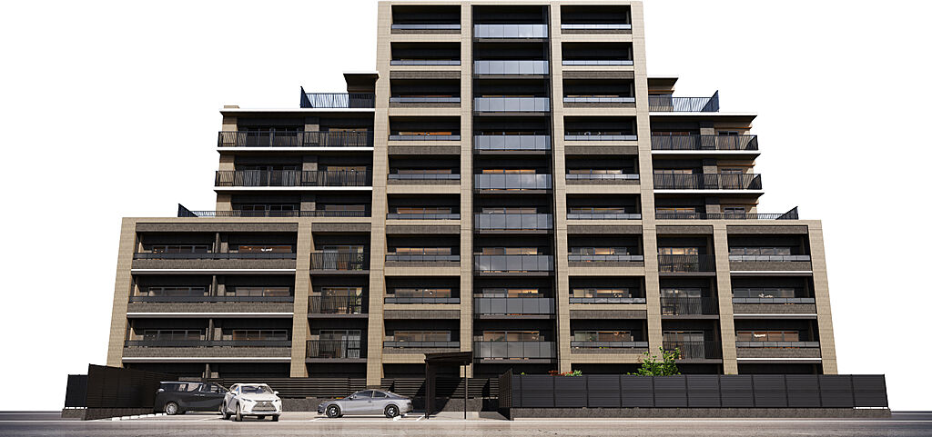 グランクレア名古屋庄内通 外観完成予想CG