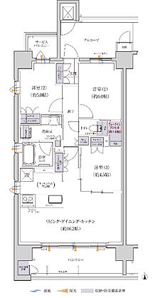 グランクレア名古屋庄内通 間取り A