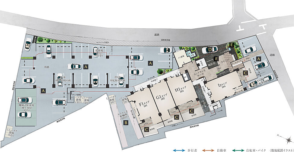 アクタス博多グランミライ プレミアム 共用部