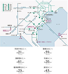 プライム横浜 アクセス図