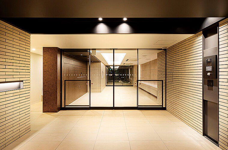 オーベル大宮プレイス 風除室（2025年3月撮影）