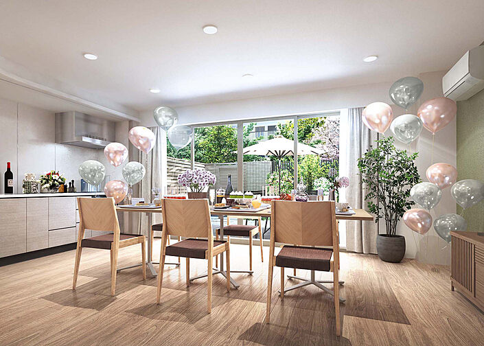 オーベルグランディオ川崎久地ヒルズ 共用部