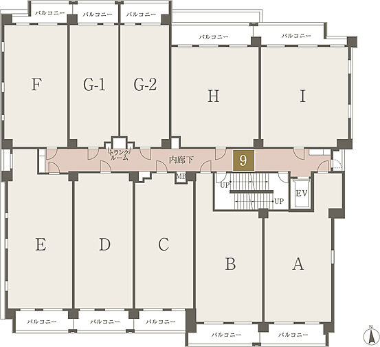 オーベルアーバンツ東武練馬 共用部