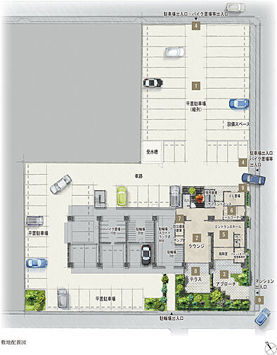 ブランシエラ国分中央 共用部