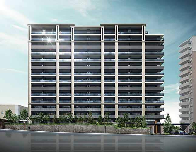 ブランシエラ南洲門前通り 外観完成予想CG