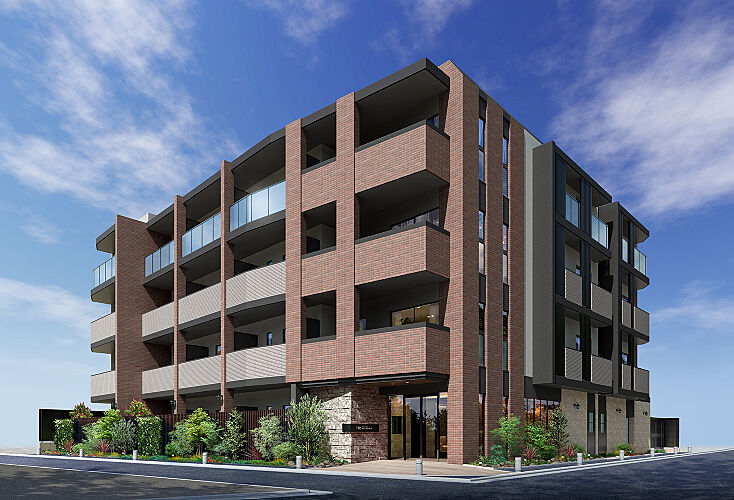 グローベル十条 ザ・レジデンス 外観完成予想CG