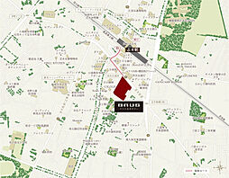 バウス志木タワー 現地案内図