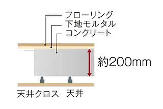 ブランシエラ札幌発寒 二重天井