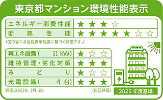 バウス久我山 東京都マンション環境性能表示