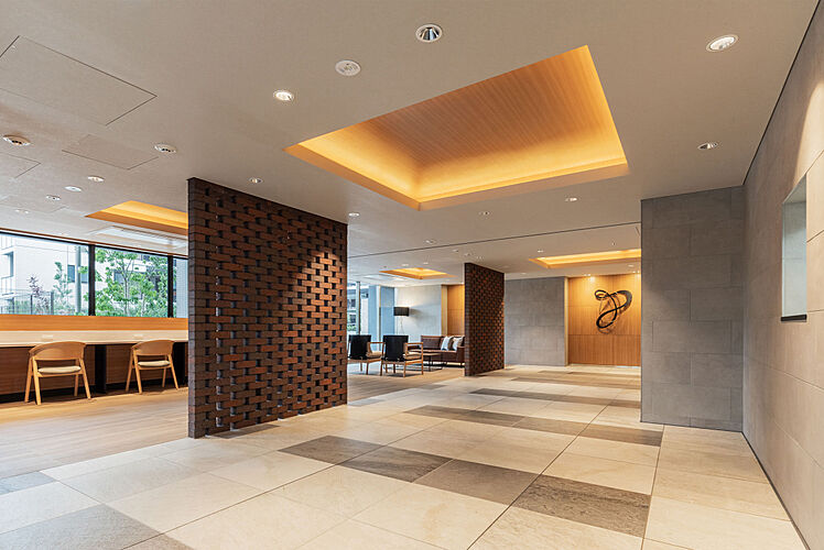 プライムパークス横浜並木 ザ・レジデンス エントランスホール