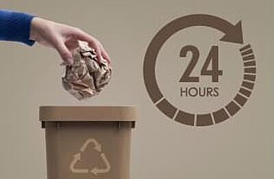 24時間ごみ出し可能