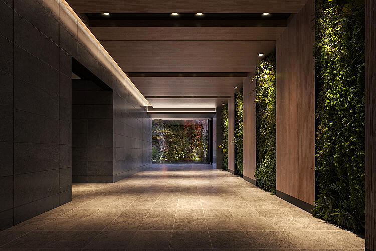 グランドパレス上小田井 エントランスホール完成予想CG