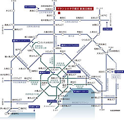 ブランシエラ宇都宮 駅東公園前 アクセス図