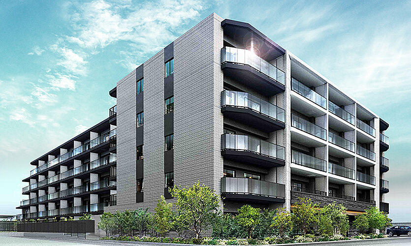 ブランシエラ武蔵中原 外観完成予想CG